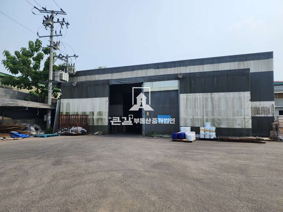 경기 김포시 양촌읍 학운리 대지 498, 도로 70평, 공장 143평 포함 매매 매매 매물번호 11923 사진 1