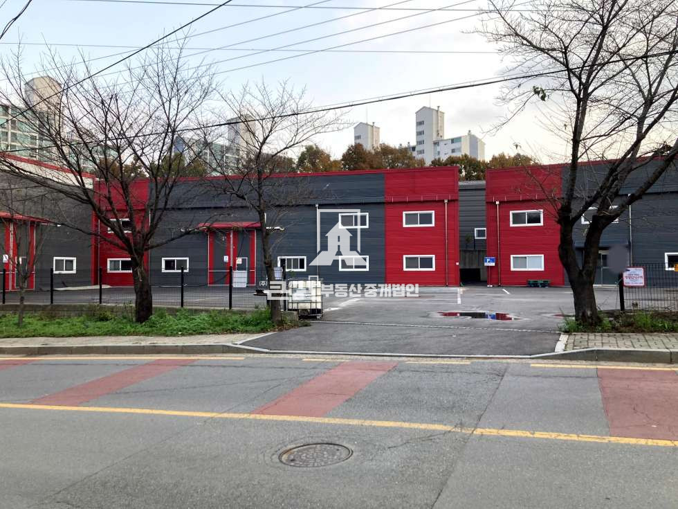 경기 파주시 조리읍 대원리 1동 322평- 112x1 100x2, 2종근린, 2차선도로변 준신축, 40FT, 민원없는 창고 매매 매물번호 11892 사진 1