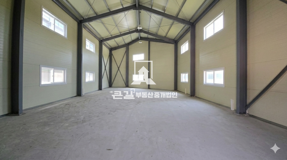 경기 파주시 하지석동 1,2,3,4,5동 288p , 2종근생, 넓은 마당, 층고8m, 40피트진입, 제조업가능, 민원없음 월세 매물번호 15124 사진 4
