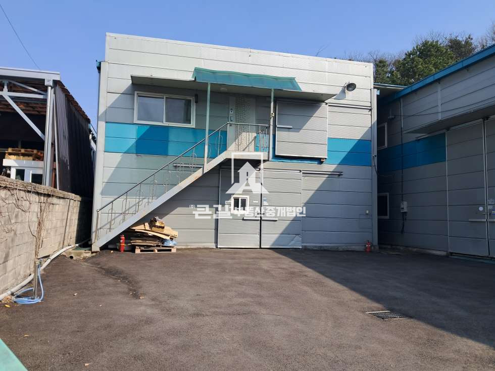 경기 고양일산동구 사리현동 가,나동 227p, 2종, 전력70kw, 제조업가능, 복층, 내부사무실, 단독마당 월세 매물번호 15252 사진 1