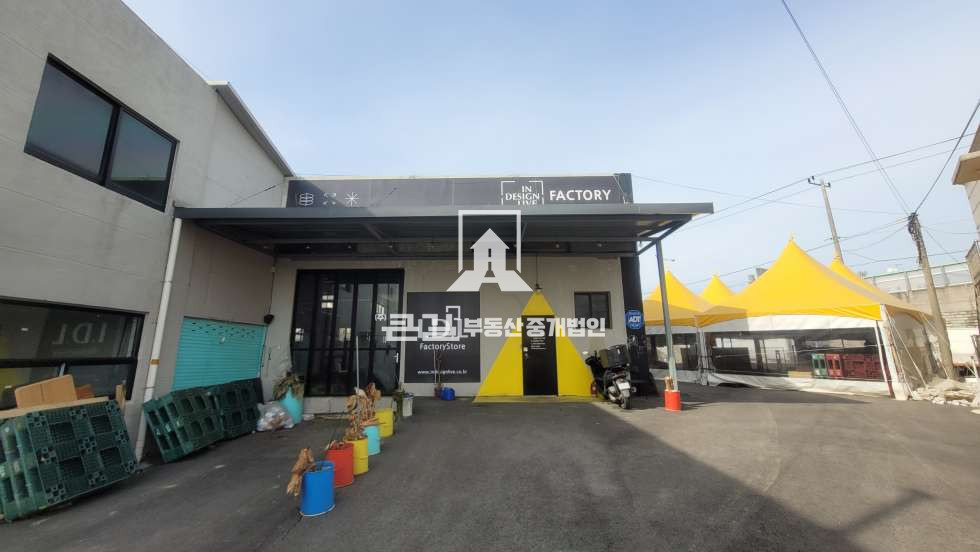 경기 파주시 문발동 파주창고 넓은 마당, 높은 층고..창고의 정석 매장겸용 가능 월세 매물번호 10568 사진 1
